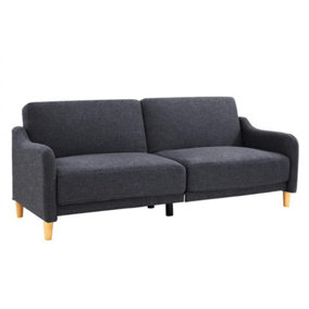 Furniture Stop - Armstrong Grey 3 Seater Sofabed