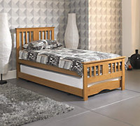 Furniture Stop - Artisan Hardwood Guest Bed In A Classic Design-3ft Single