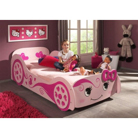 Furniture Stop - Artisan Princess Love Car Bed-3ft Single