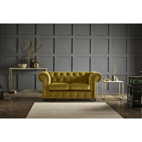 Furniture Stop - Asha 2 Seater Deluxe Velvet Sofa