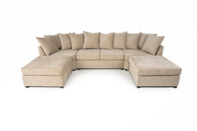 Furniture Stop - Astrid Double Corner Sofa