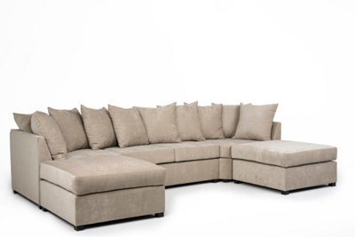 Furniture Stop - Astrid Double Corner Sofa