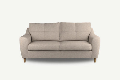 Furniture Stop - Brentford 3 Seater Sofa With Wooden Legs
