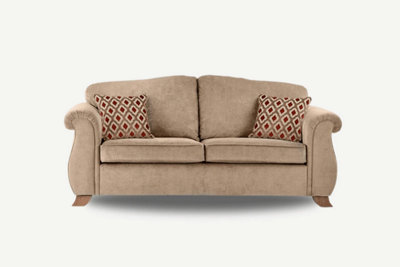 Furniture Stop - Francis 3 Seater Sofa With Rolled Arms