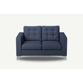 Furniture Stop - Hanover 2 Seater Sofa With Chrome Legs