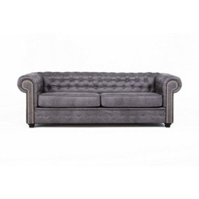 Furniture Stop - Hever  Chesterfield 3 Seater Sofa