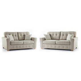 Furniture Stop - Leroy™ Fabric 3+2 Seater Sofa Set