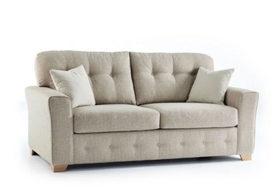 Furniture Stop - Leroy™ Fabric 3 Seater Sofa