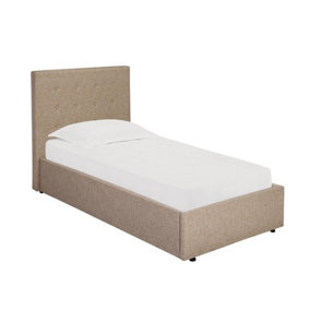 Furniture Stop - Lucca Bed With High Headboard-3ft Single