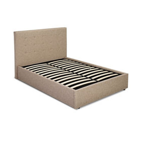 Furniture Stop - Lucca Bed With High Headboard-4ft6 Double