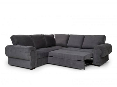 Furniture Stop Nikaro Large Double Corner Sofa Bed DIY at B&Q