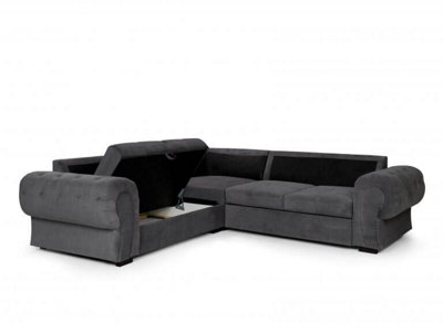 Furniture Stop - Nikaro Large Double Corner Sofa Bed