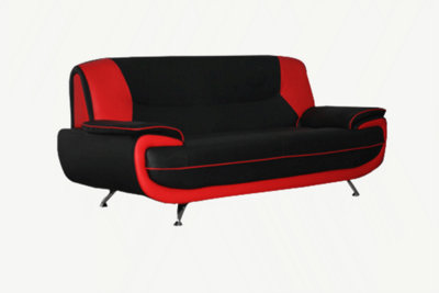 Furniture Stop - Olaf  Modern 3 Seater Sofa