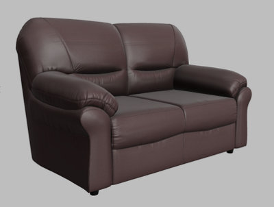 Furniture Stop - Saga 2 Seater Coventry Leather Sofa