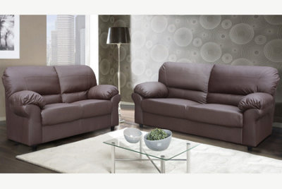 Furniture Stop - Saga 3 Seater Coventry Leather Sofa