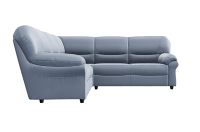 Furniture Stop - Saga Leather Double Corner Sofa