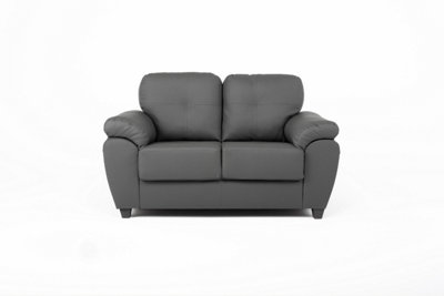 Furniture Stop - Solaro Range 2 Seater Leather Sofa