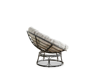 Metal papasan online chair