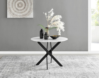 Grey round deals dining table ikea