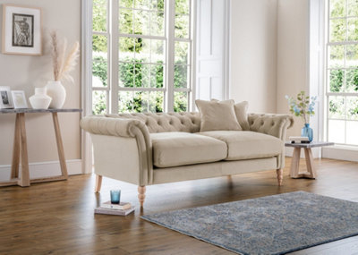 Chesterfield sofa online beige