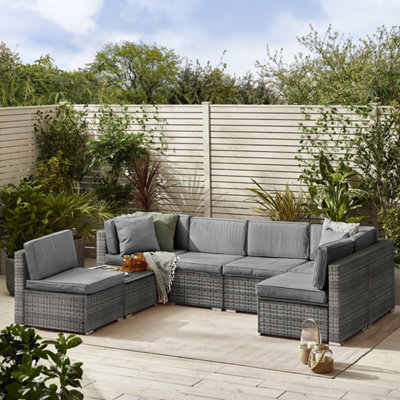 Modular Garden Rattan Corner Sofa Set atelieryuwa.ciao.jp