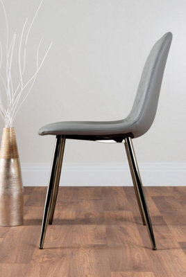 Furniturebox Seattle Scandi Inspired Glass and Black Metal Leg Square Dining Table & 4 Green Calla Velvet Black Leg Chairs