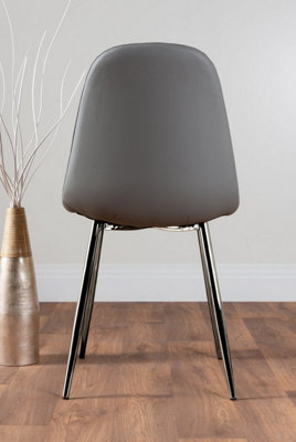 Furniturebox Seattle Scandi Inspired Glass and Black Metal Leg Square Dining Table & 4 Green Calla Velvet Black Leg Chairs