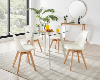 White best sale scandi chair