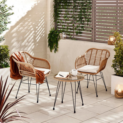 Metal bamboo deals outdoor furniture