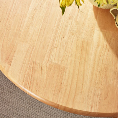 Furniturebox UK Bude Oak Effect Wooden Dining Table