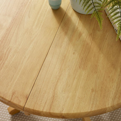 Furniturebox UK Padstow Oak Effect 4-6 Seater Extending Dining Table