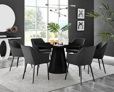 Pedestal dining deals room table sets