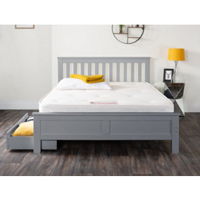 Furniturebox UK Windsor Soft Double Coil Sprung Mattress - Medium Firm - 5 Year Warranty (Mattress Only)
