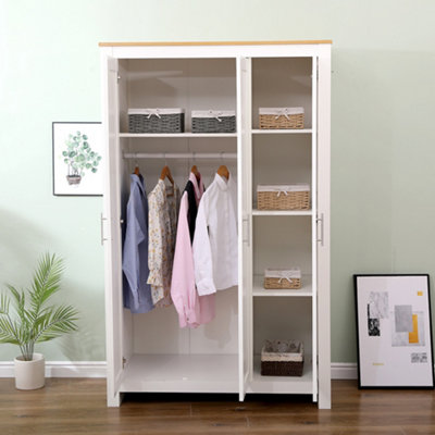 3 hanging rail online wardrobe