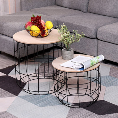 2 end tables for living room hotsell