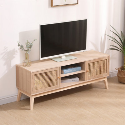 Wicker store entertainment unit