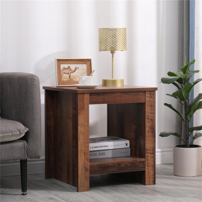 Vintage side table with storage deals