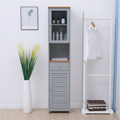 Long slim 2024 storage cabinet