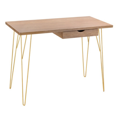 Fusion Desk Oak W 100 x L 50 x H 75 cm