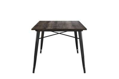 Fusion Rectangular Dining Table in Black