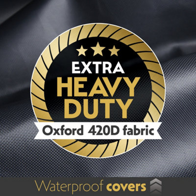 Futura 420D Patio Cover Rectangular 150x90x75cm Weatherproof Outdoor Garden Furniture Cover