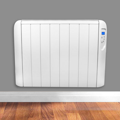 Futura Electric 2000W Radiator Panel Heater Wall Mounted Advanced Timer Digital Thermostat