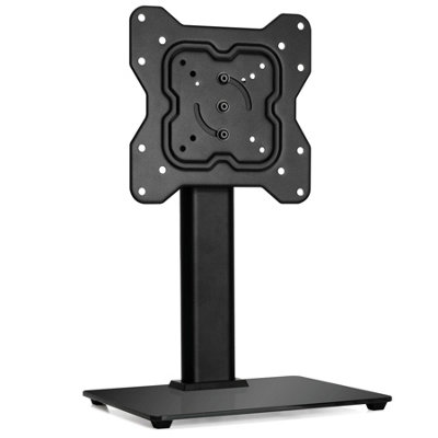 Futura Universal TV Stand 17 to 55 Inch TVs, Swivel, Rotation & Height Adjustable, 20kg Load, Max VESA 200x200mm Glass Base