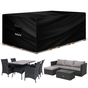 Futura Weatherproof Outdoor Covers Garden Furniture Cover Rip Resistant Fabric - Rectangular 125x63x74cm