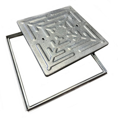 Future Build Supplies Ltd Solid Top Steel Galvanised Manhole Cover ...