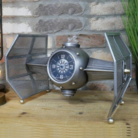 Futuristic Spaceship Clock Home Decor