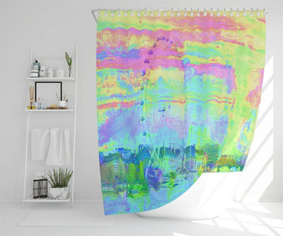 Fuzzy London (Shower Curtain) / Default Title