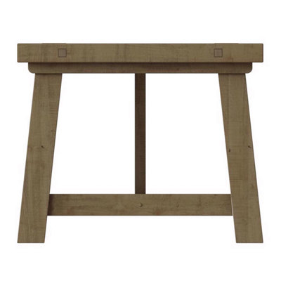 FWStyle Large 2M Solid Pine Fixed Top Dining Table