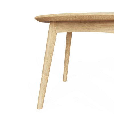 FWStyle Natural Ash Round Coffee Table