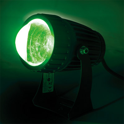 FXLab 8W Coloured LED Pin spot with Black Body